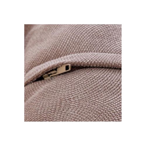 Coussin Déhoussable Taupe 30 X 50 Cm