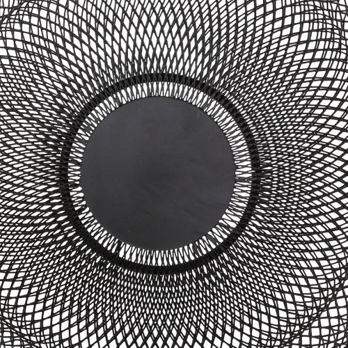 Corbeille à Fruits En Métal Mesh Noir D 27 Cm