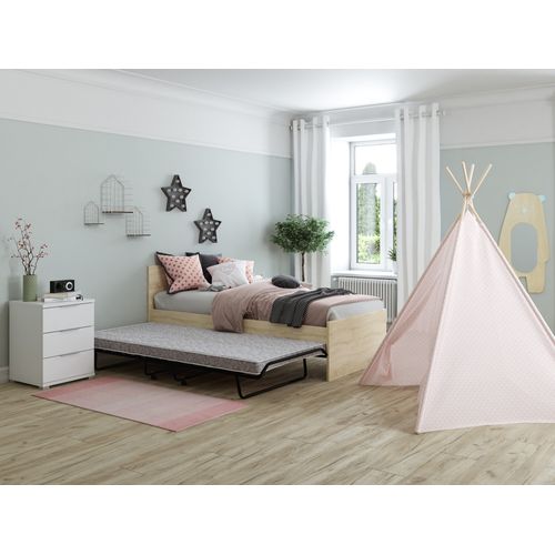 Tipi Enfant Toile Rose H 160 Cm