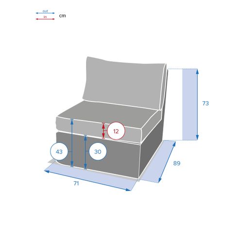 Fauteuil Chauffeuse De Jardin En Résine Tressée Moorea - Gris Ombre