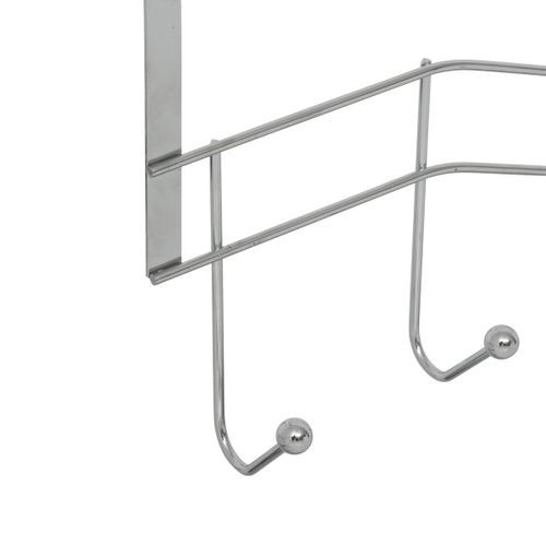 Patère Vague 5 Têtes En Métal Chromé