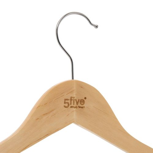 Lot De 4 Cintres En Bois