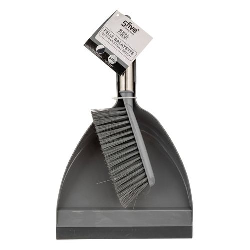 Ensemble Pelle/balayette Gris Silver et Clean