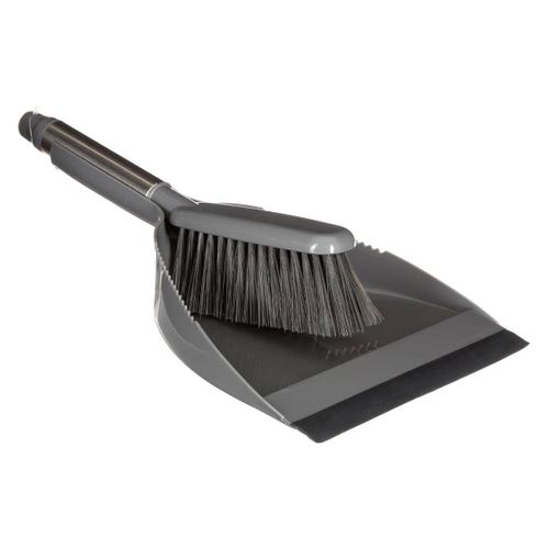 Ensemble Pelle/balayette Gris Silver et Clean