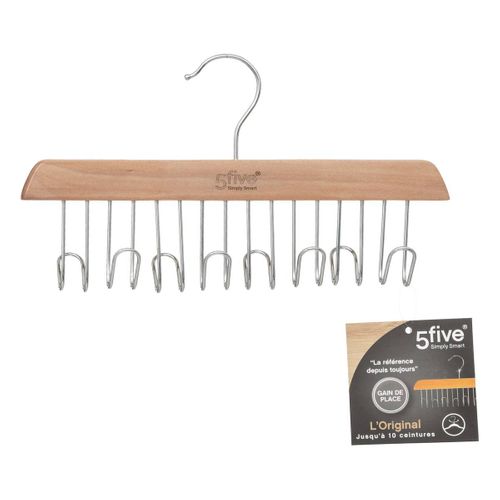 Cintre à Ceintures En Bois Et Métal