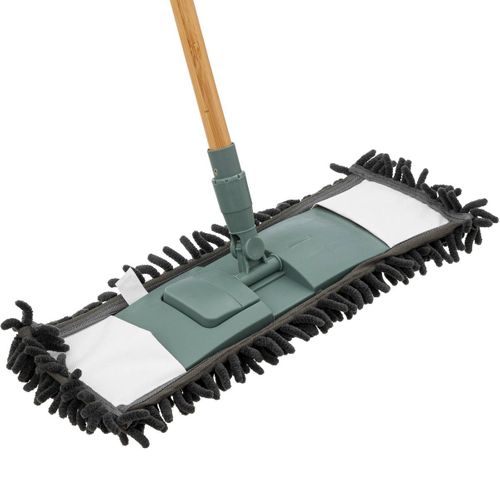 Balai Microfibre Manche Bambou Wood et Clean