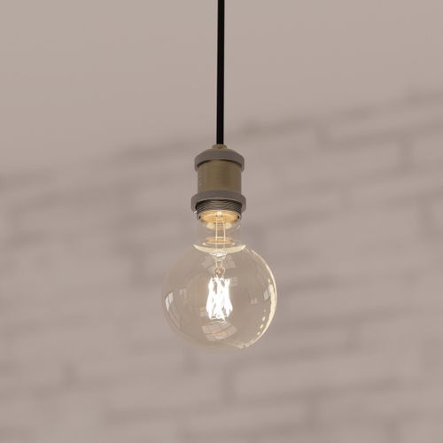 Luminaire Suspension En Métal Doré D 5 Cm