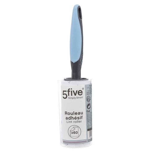 Brosse à Vêtements Rechargeable "rubber" Bleu