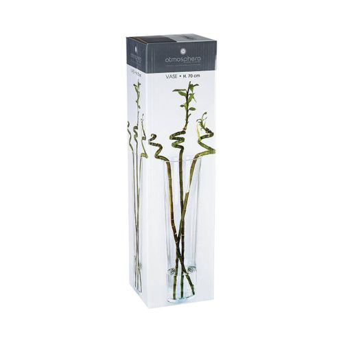 Vase Conique - Verre - H70 Cm