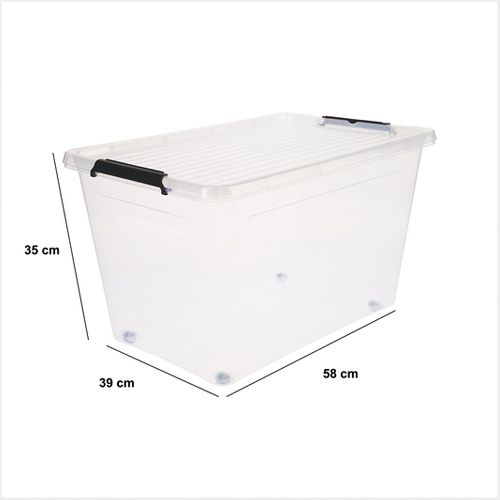 Boîte De Rangement "clip'n'box" 60l