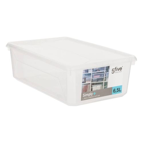 Boîte En Plastique Transparente 6,5l Simply+