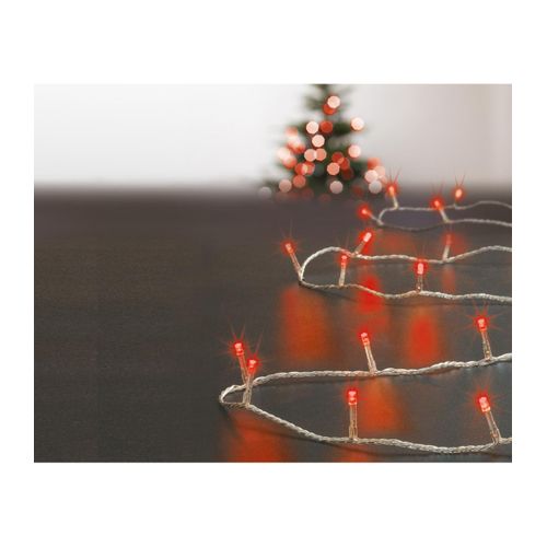 Guirlande Lumineuse Extérieur 30 M 300 LED Rouge Et 8 Jeux De Lumière
