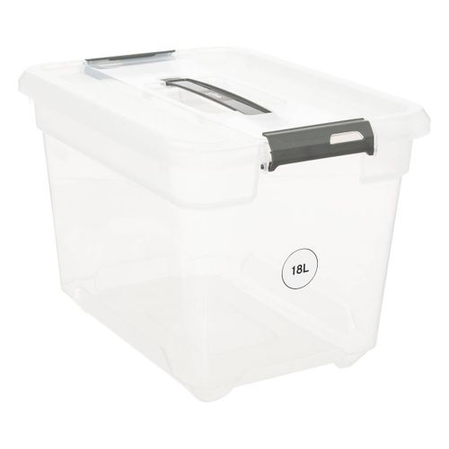 Boîte En Plastique Transparente 18l Solutions+
