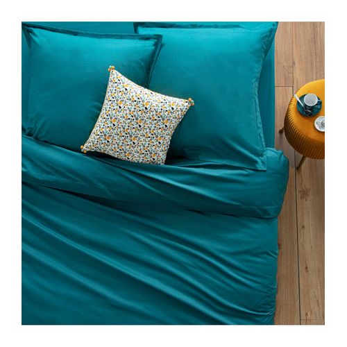 Housse De Couette 2 Personnes En Coton Canard 240 X 220 Cm