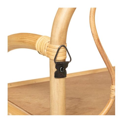 Étagère Murale Enfant En Rotin 57 X 24 Cm