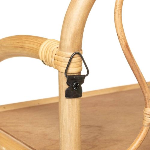 Étagère Murale Enfant En Rotin 57 X 24 Cm