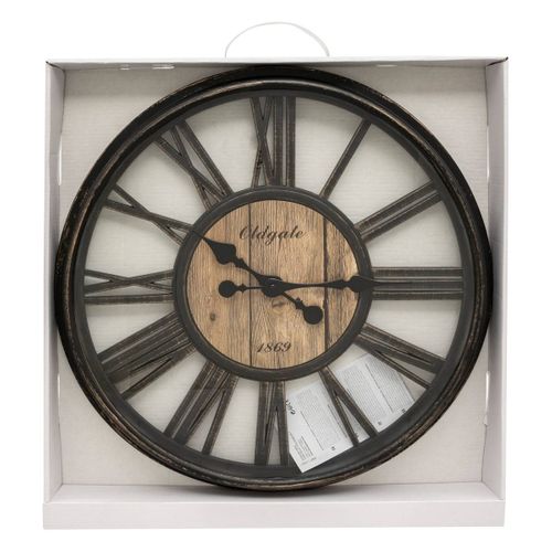 Pendule Murale Vintage D 44 Cm