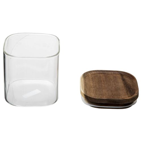 Bocal Verre Couvercle Acacia 06l Hermet
