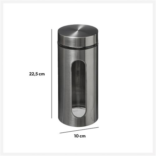 Bocal Verre Et Inox 125l Ublo