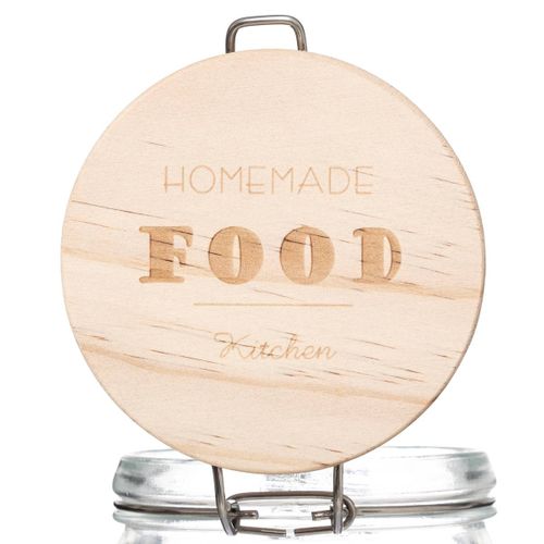 Bocal Verre Couvercle Pin 15l Wording