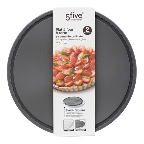 Moule à Tarte Avec Couvercle 30cm Keepeat