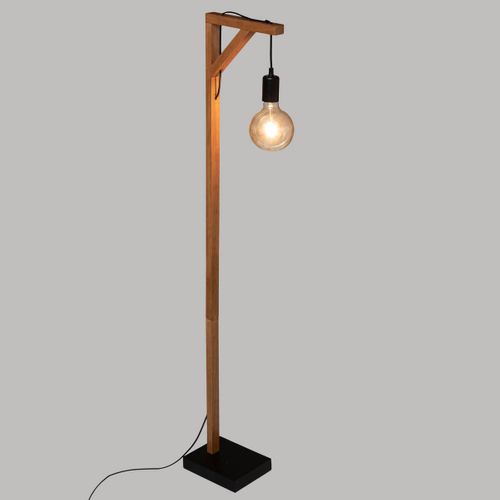 Lampadaire En Bois De Pin H 148 Cm