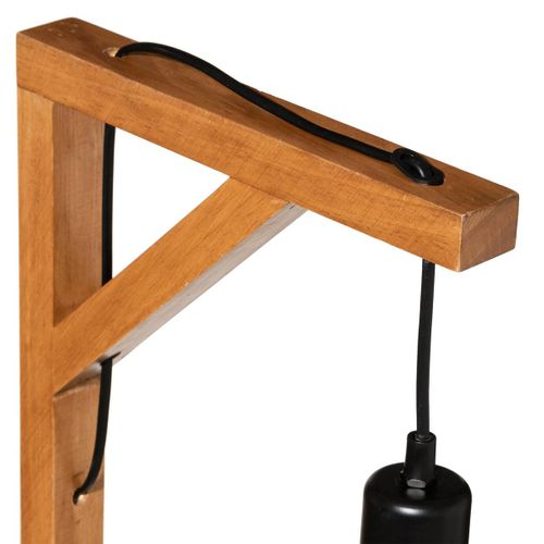 Lampadaire En Bois De Pin H 148 Cm