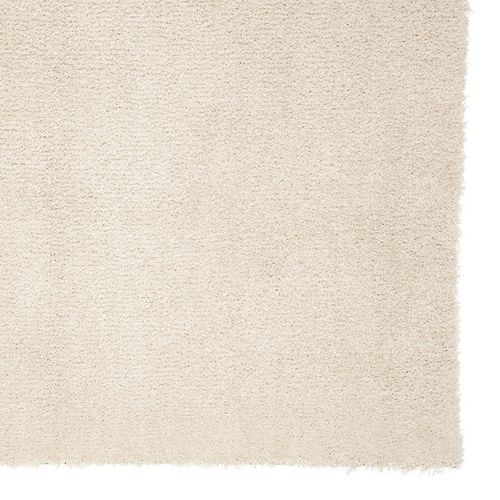 Tapis Décoratif Blanc Ivoire Avec Reflets 120 X 170 Cm