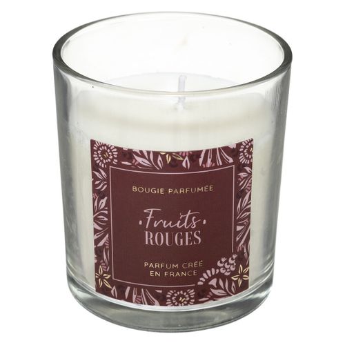 Bougie Parfumée Cloche "loli" 130g Fruits Rouges