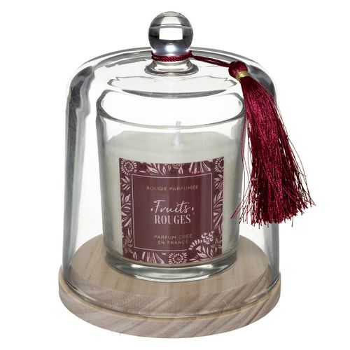 Bougie Parfumée Cloche "loli" 130g Fruits Rouges