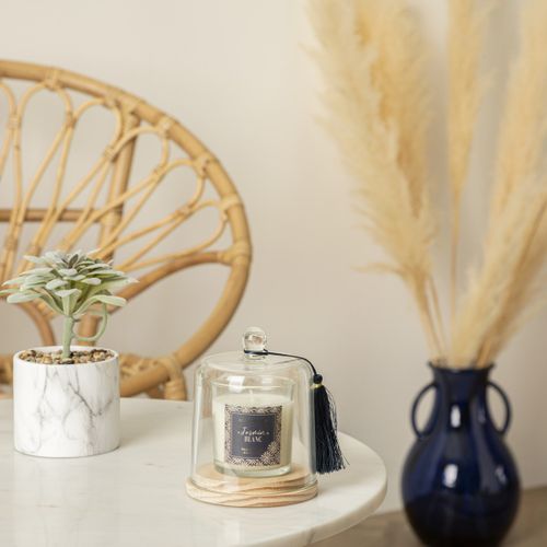 Bougie Parfumée Cloche "loli" 130g Jasmin Blanc