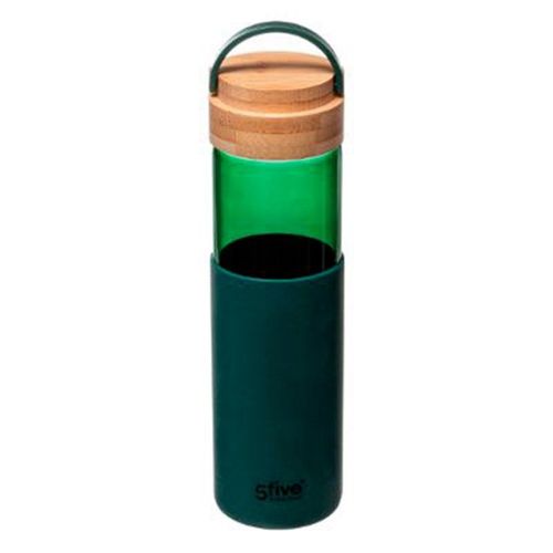 Gourde Verre 055l - Bleu Pétrole Modern Color