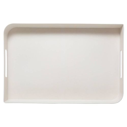 Plateau En Mélamine 45 X 30 Cm Blanc