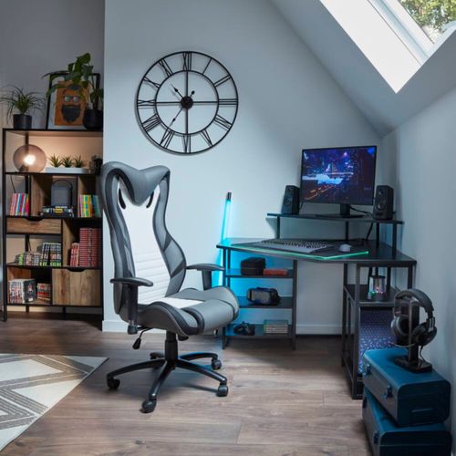 Horloge D.36 cm STATION Noir