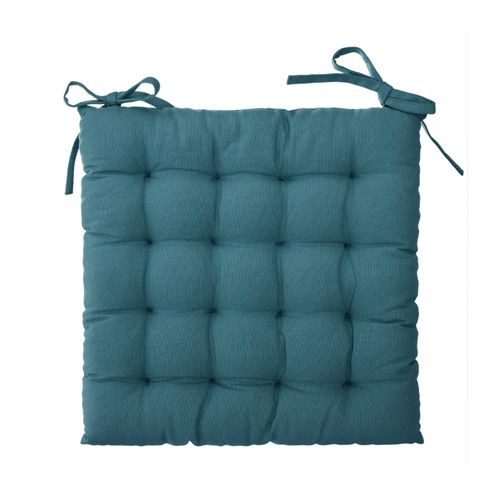 Galette De Chaise Otto Bleu 38x38