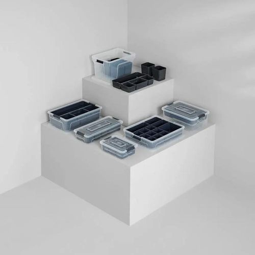 Boîte En Plastique Compartimentée 15l Samba