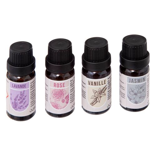 Lot De 4 Huiles De Fragance - 10ml