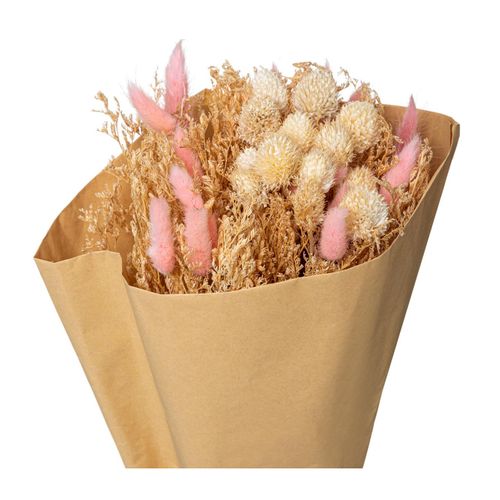 Bouquet De Fleurs Séchées D. 19 X H. 48 Cm