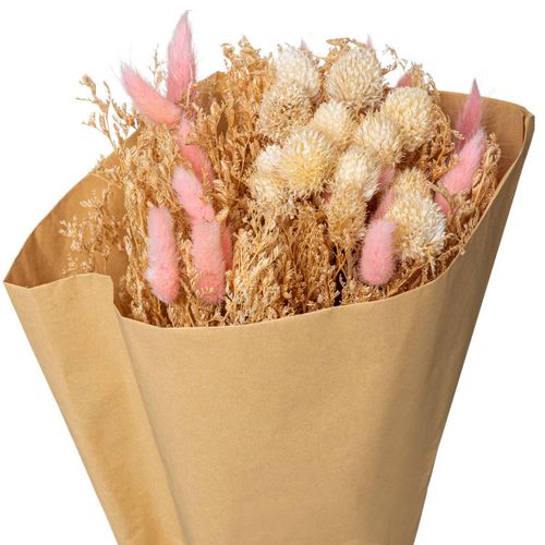 Bouquet De Fleurs Séchées D. 19 X H. 48 Cm