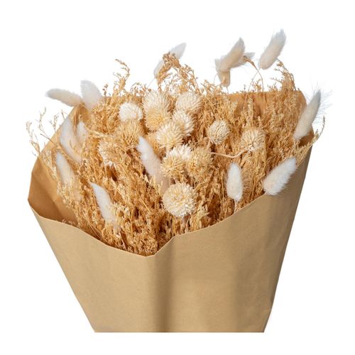 Bouquet De Fleurs Séchées D. 19 X H. 48 Cm