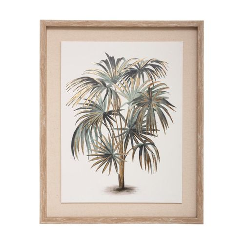 Tableau Toile Murale Encadrée Imprimée Arbre 40 X 50 Cm