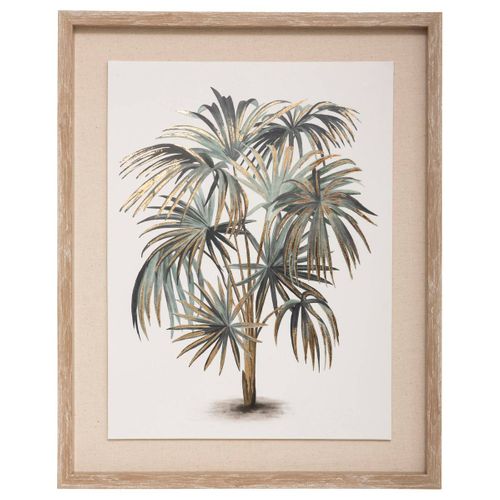 Tableau Toile Murale Encadrée Imprimée Arbre 40 X 50 Cm