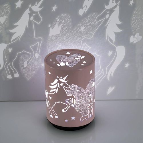 Veilleuse Enfant LED "push" - Métal - H11 Cm