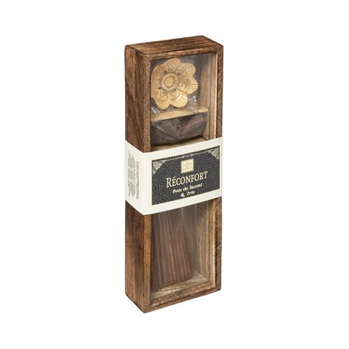 Coffret Senteur Encens 30 Batônnets 10 Cônes Et 1 Coupelle