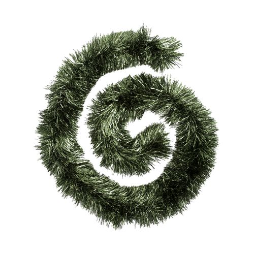 Guirlande De Noël Boa Large 15 Cm Vert Longueur 2 Mètres