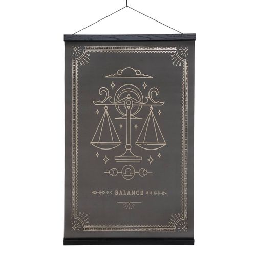 Toile à Suspendre Signe Du Zodiaque 40 X 60 Cm