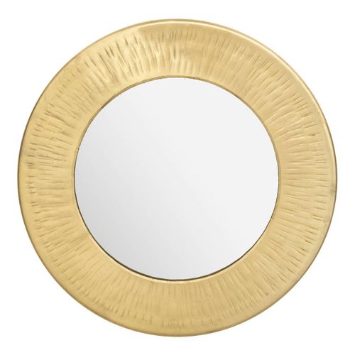 Miroir "romy" - Métal - 18x18 Cm
