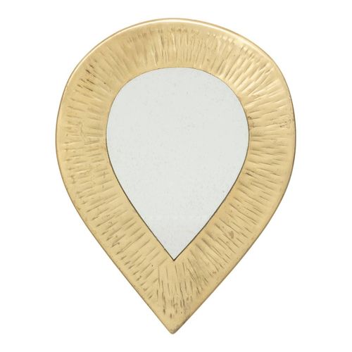 Miroir "romy" - Métal - 18x18 Cm