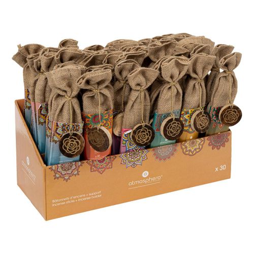 Bâton D'encens H25cm X30 + Support Taly