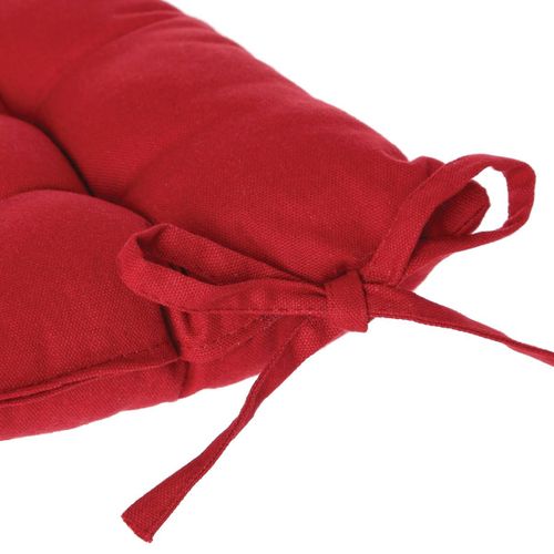 Galette De Chaise Rouge 38x38